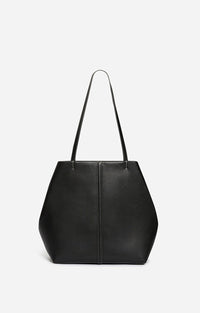 Grand cabas Daily en cuir - Noir