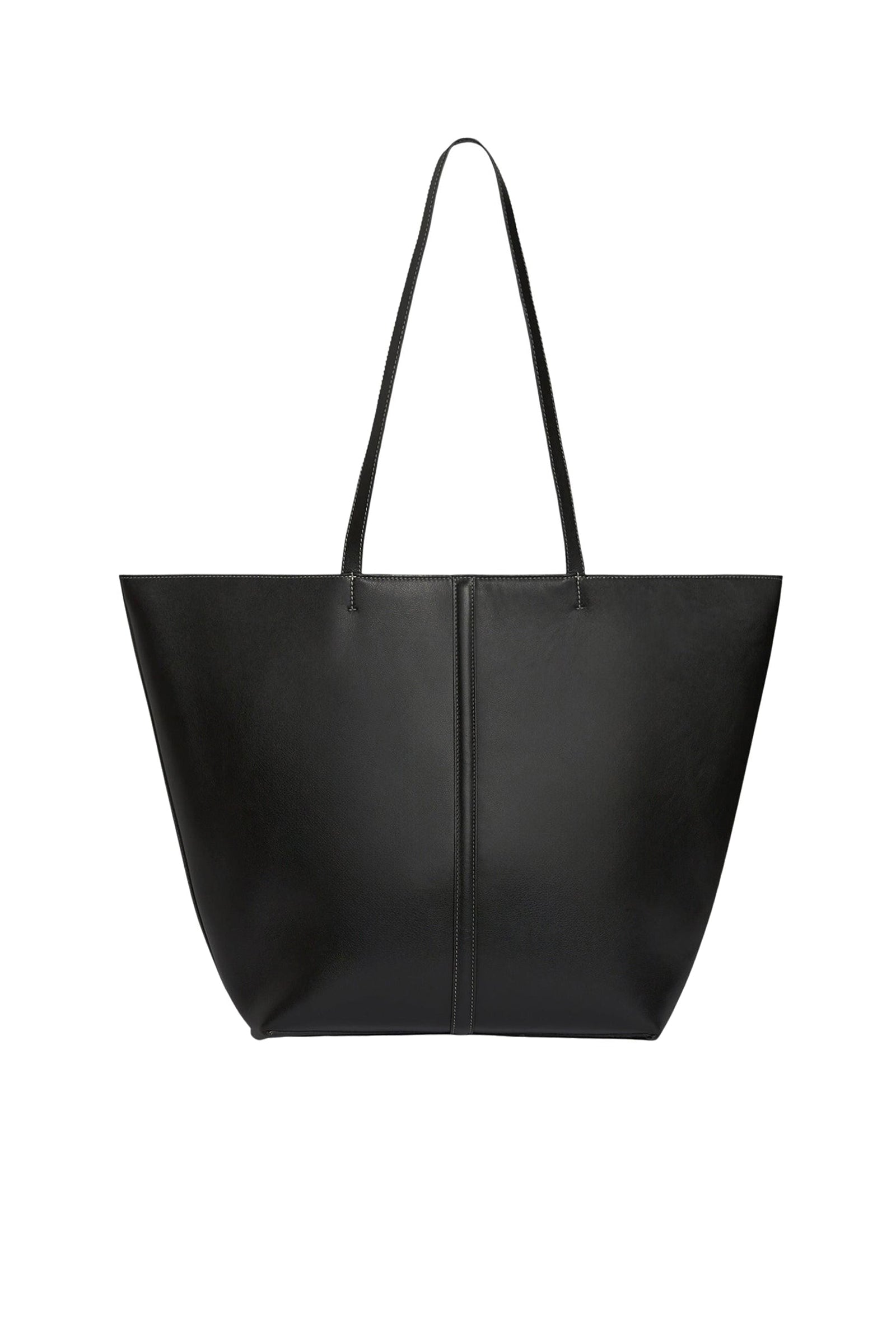 Grand cabas Daily en cuir - Noir