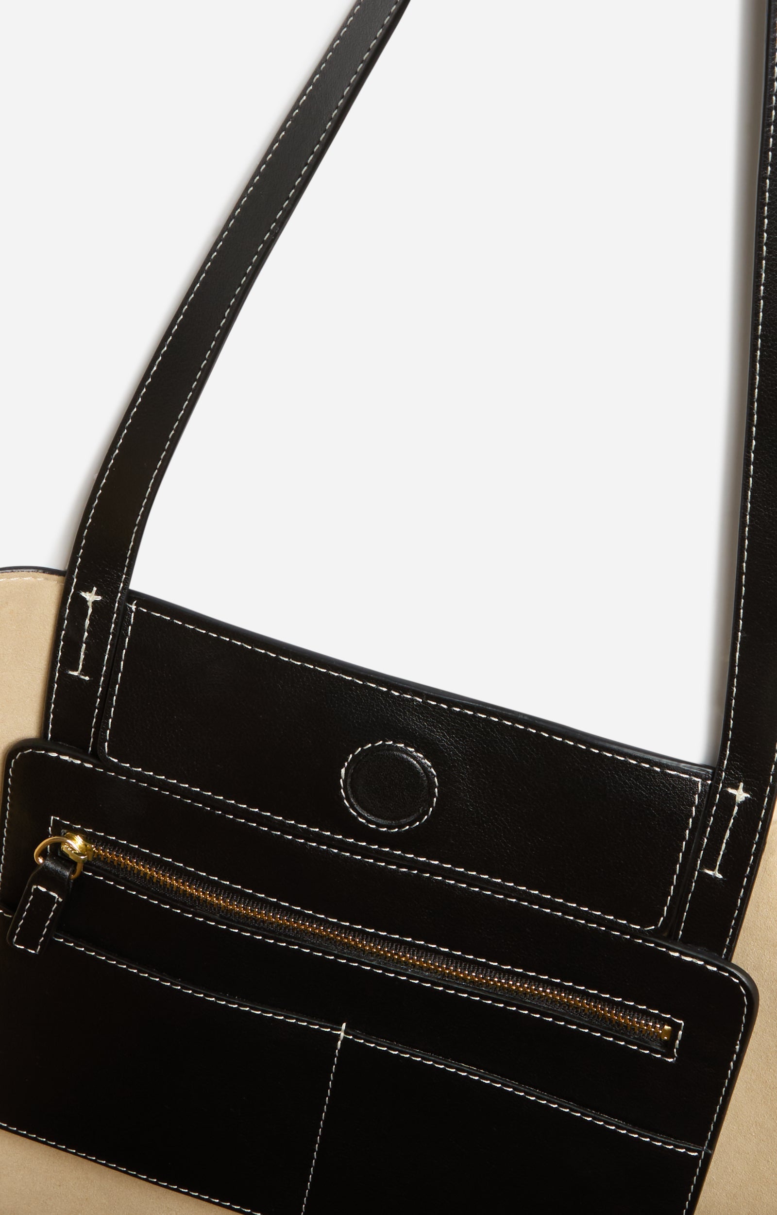 Grand cabas Daily en cuir - Noir