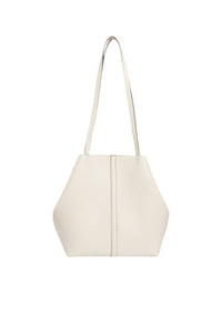 RECO : 150 // Petit cabas Daily en cuir - Ivoire