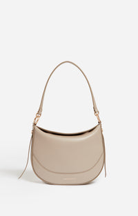 8 QTY NEW // TAUPE / Moyen Sac Daily En Cuir - TAUPE