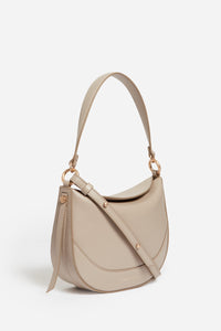 Daily leather bag - Taupe