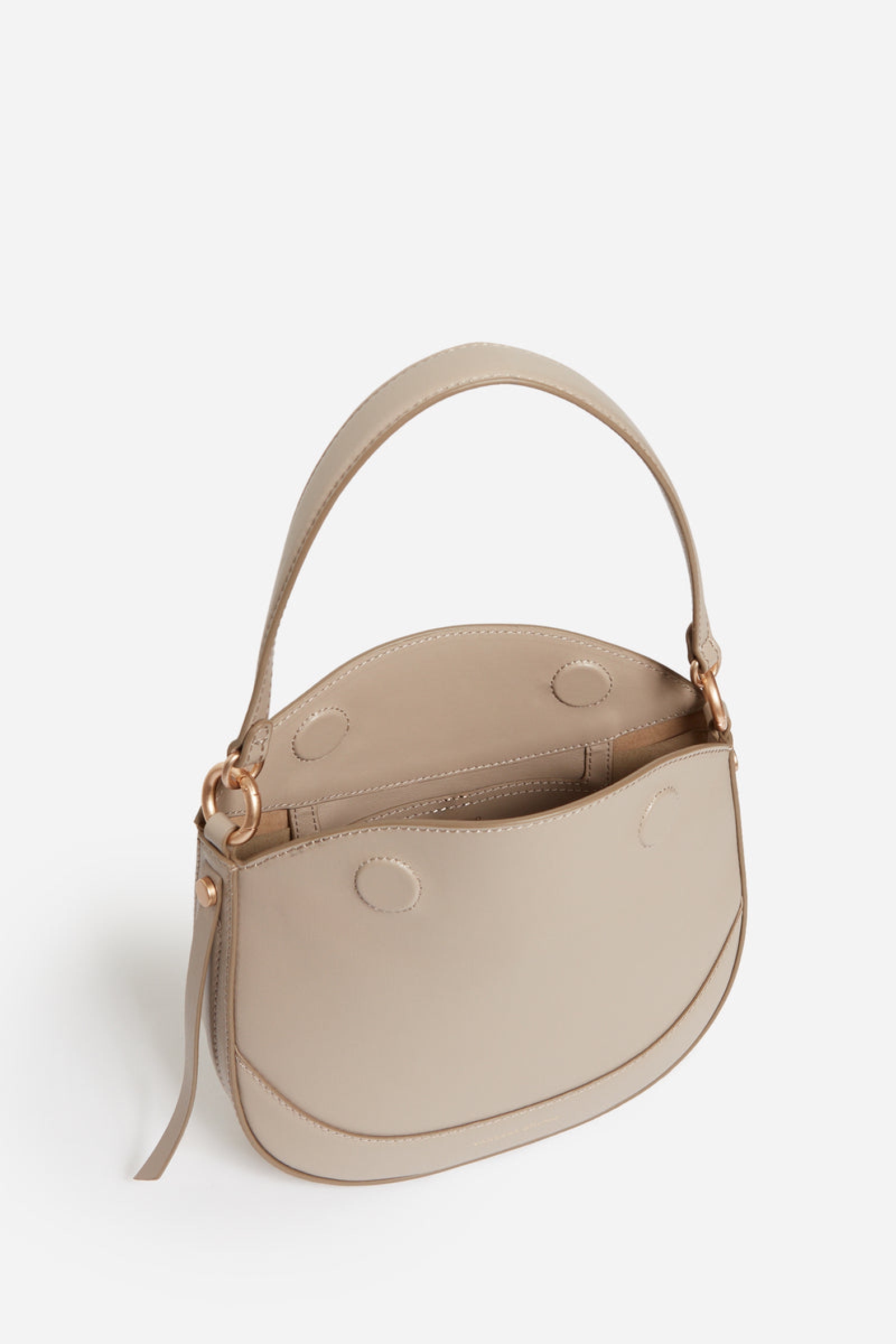 Daily leather bag - Taupe