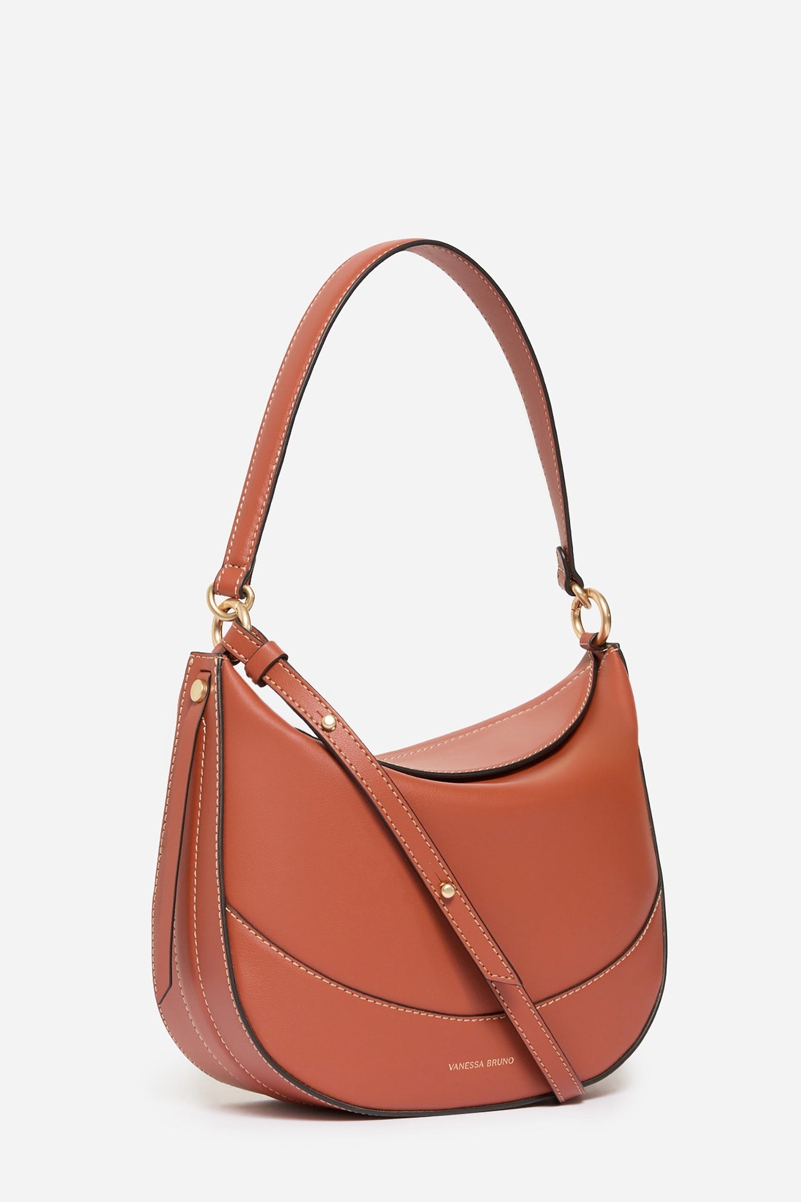 Daily leather bag - Rust