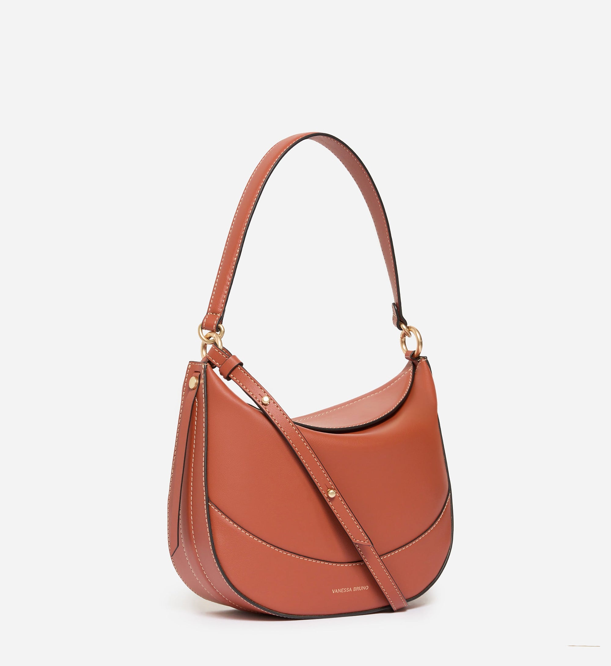 Sac Daily en cuir - Rouille