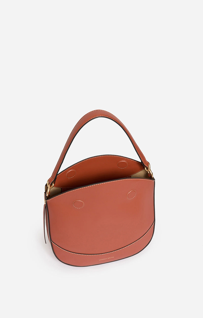 Sac Daily en cuir - Rouille