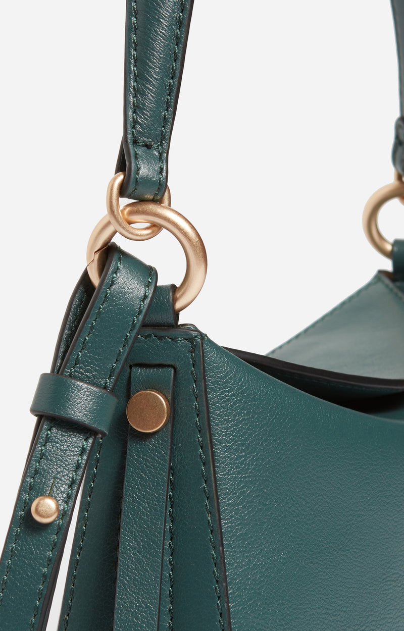 11 QTY NEW // FORET / Moyen Sac Daily En Cuir - FORET