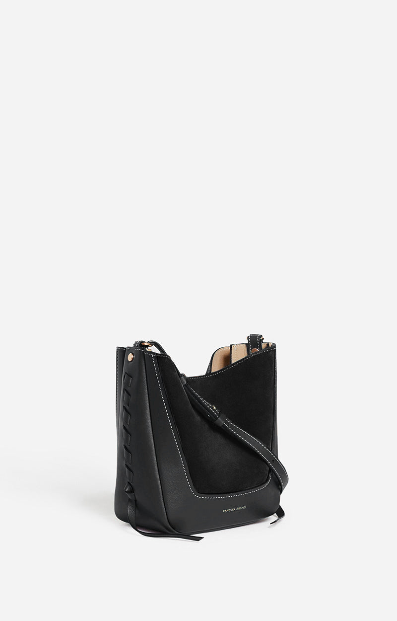 Petit sac Lou en cuir - Noir