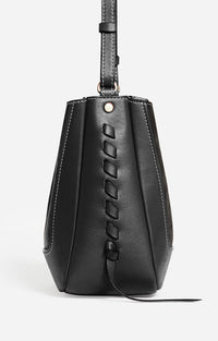 Petit sac Lou en cuir - Noir