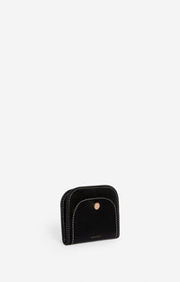 Portefeuille Lou en cuir - Noir