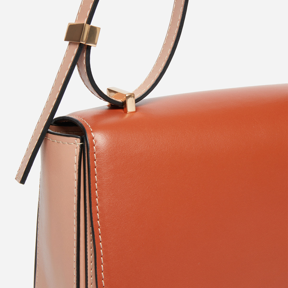 2 QTY NEW // ROUILLE / Grand sac à Rabat Romy - ROUILLE