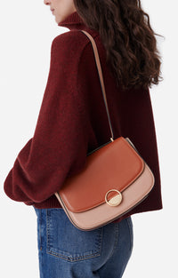 2 QTY NEW // ROUILLE / Grand sac à Rabat Romy - ROUILLE