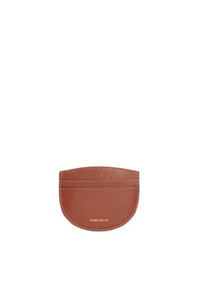 Porte-carte Romy en cuir - Chocolat