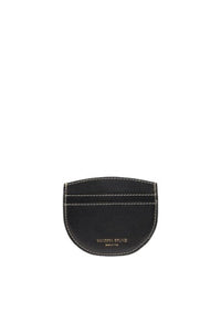 Porte-carte Romy en cuir - Noir