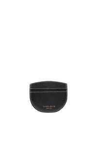 Romy leather card holder - Black