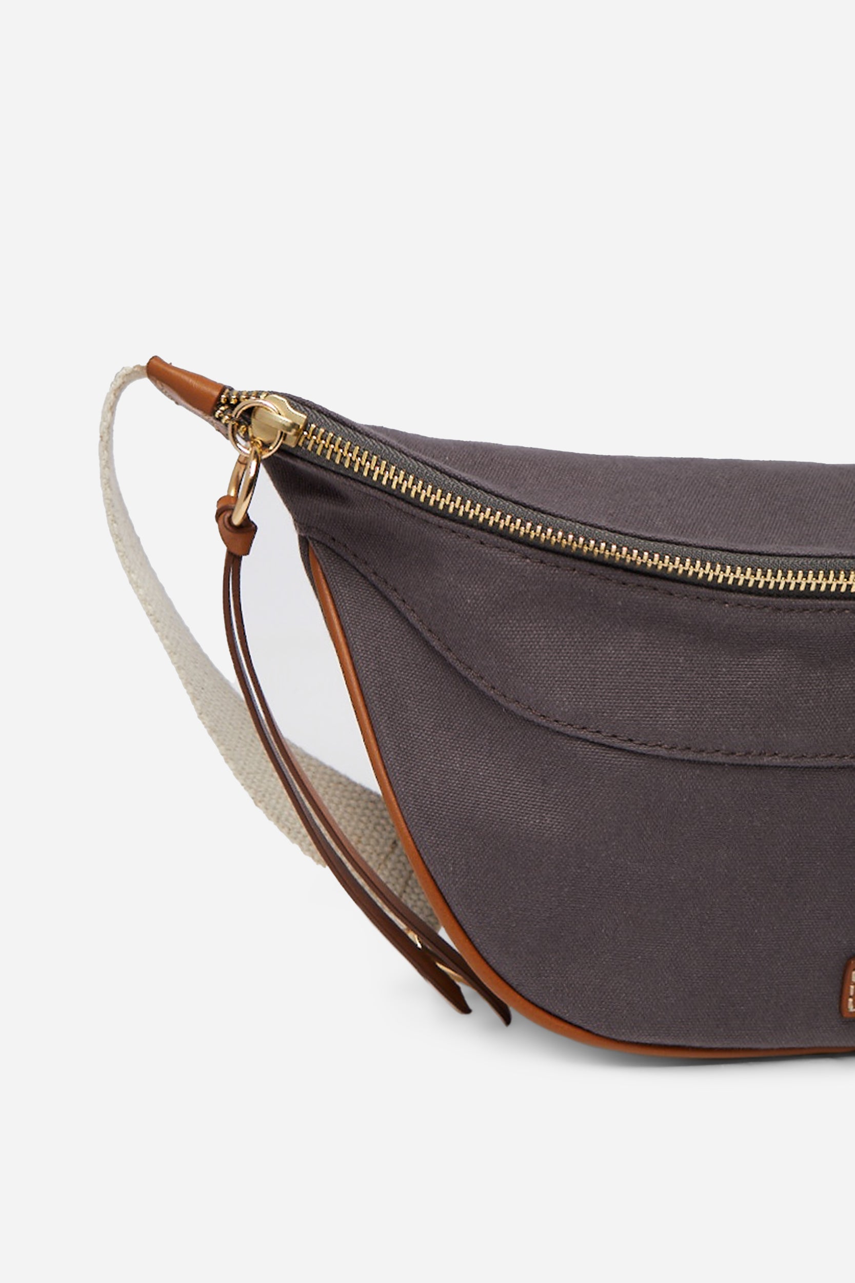 Sac banane en toile - Anthracite