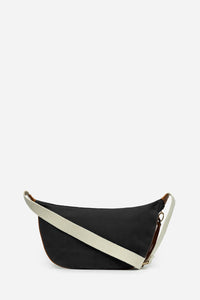 Sac banane en coton - Noir