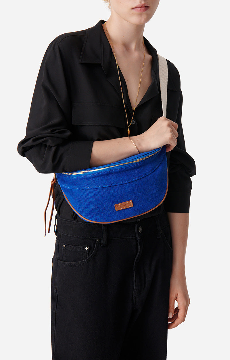 Sac banane en lin - Klein