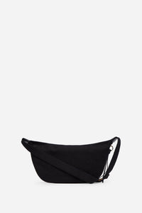 Sac banane en lin - Noir