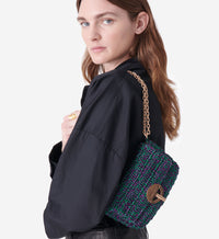 1 QTY NEW // VIOLET/VERT / Sac Nano Moon en Lurex - VIOLET/VERT