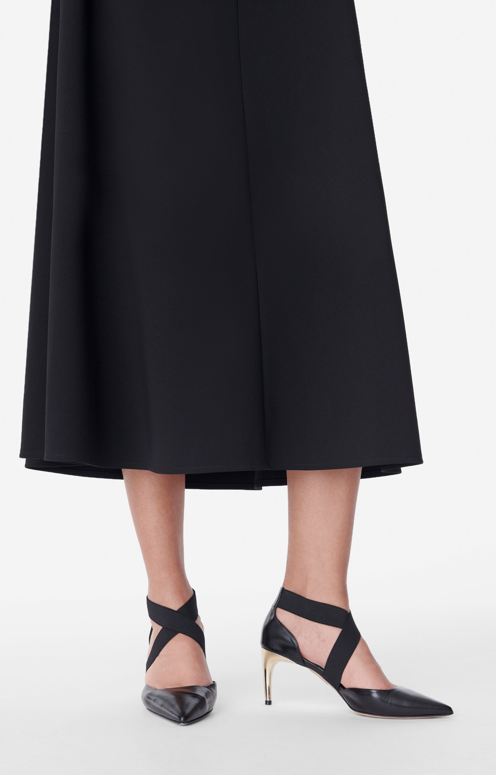 Escarpins 75 en cuir - Noir