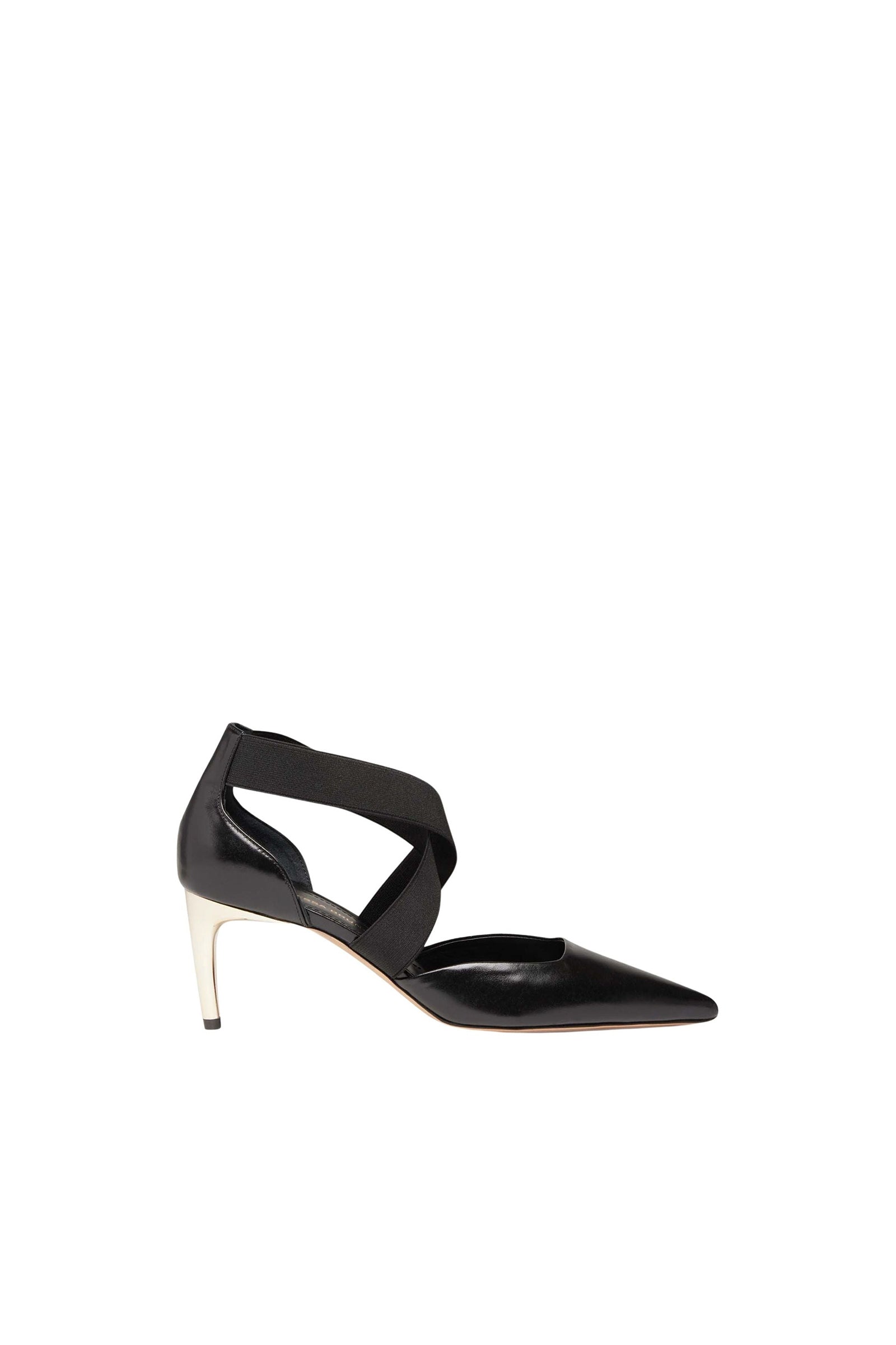38 QTY RELIQUAT 160 // NOIR / Escarpins en Cuir - NOIR