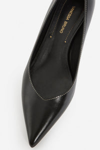 Daily 35 leather heels - Black