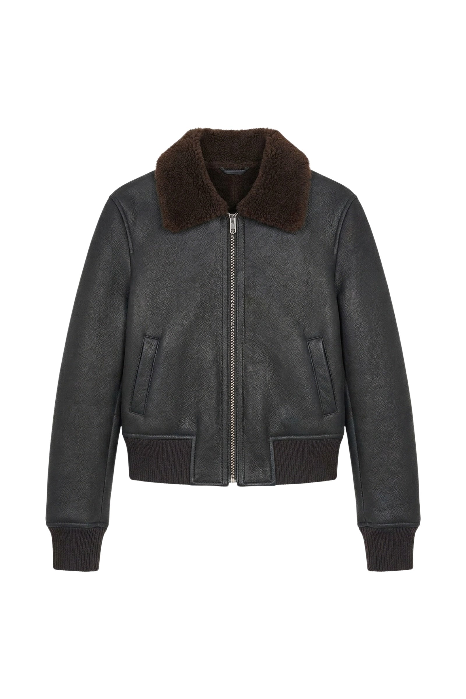 RECO : 500 // Blouson Drago en cuir - Marron