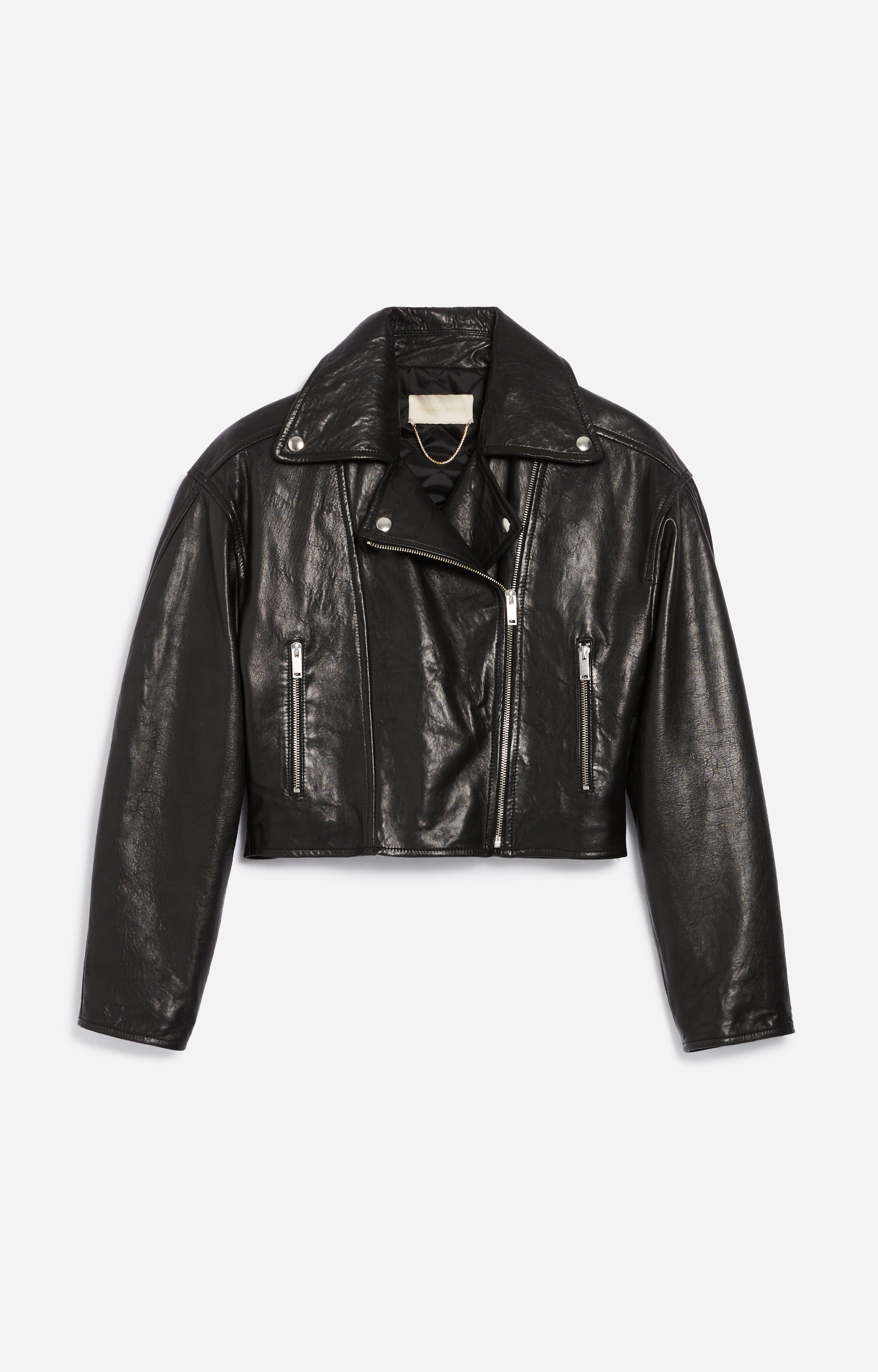 17 QTY NEW // NOIR / Veste en cuir Bless - NOIR