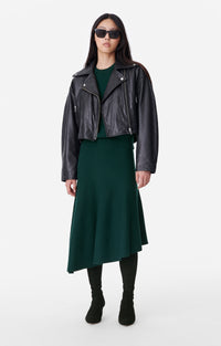 17 QTY NEW // NOIR / Veste en cuir Bless - NOIR