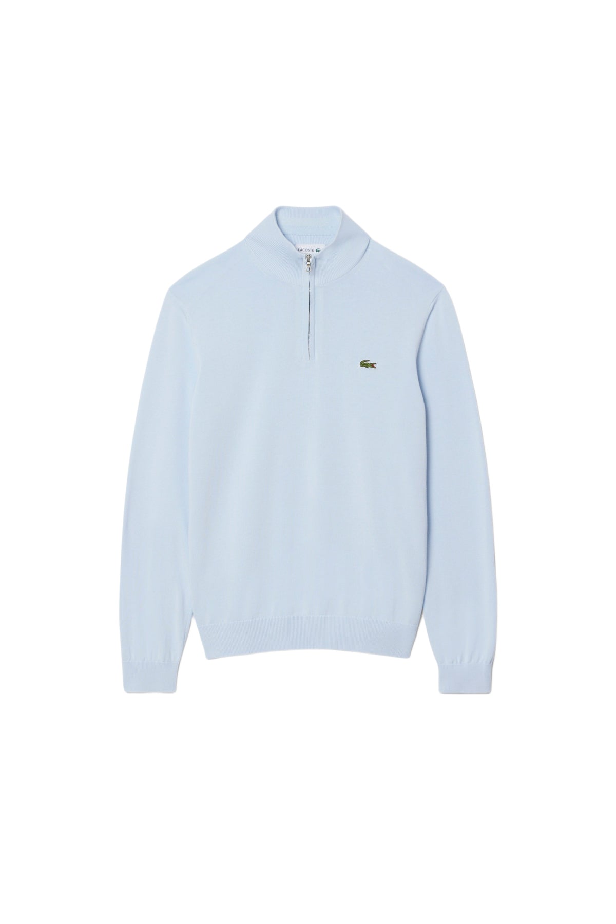 Pull zippé uni à col montant - Ruisseau