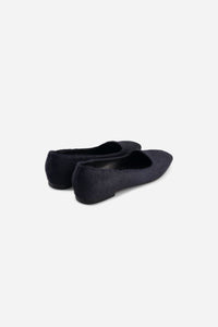Ballerines Opera en daim - Navy