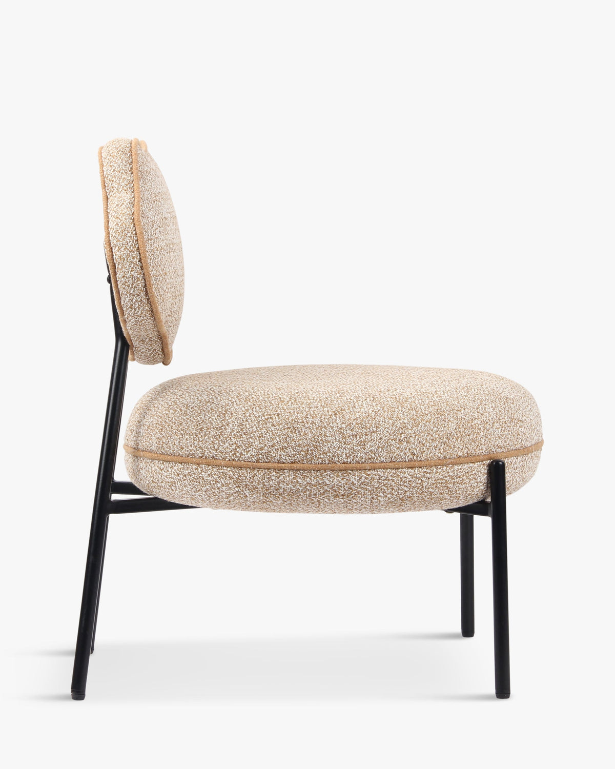 Fauteuil Arty - Jaune Moucheté