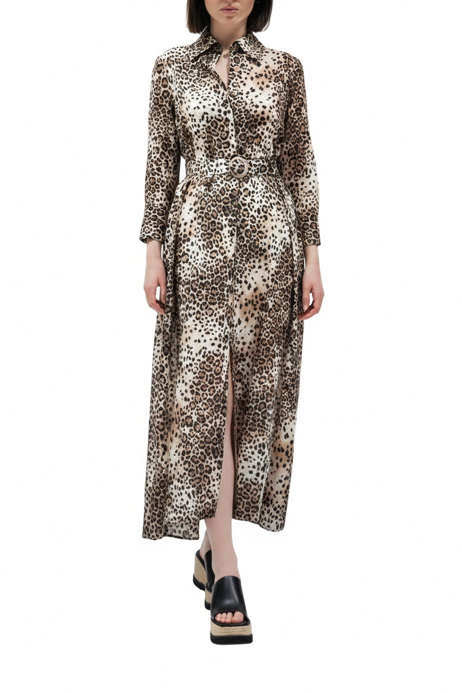 Rhama printed shirt dress - Felin