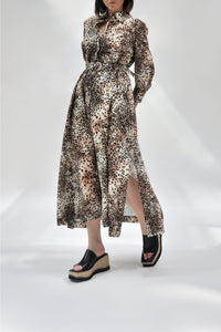 Rhama printed shirt dress - Felin