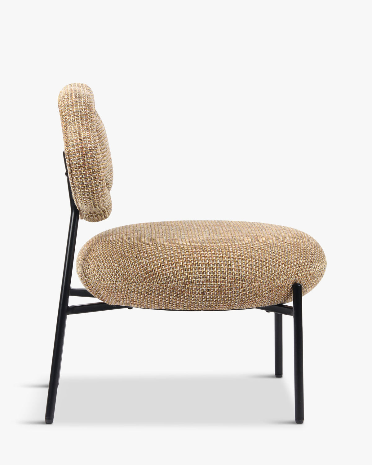 Fauteuil Arty - Tweed Jaune Miami