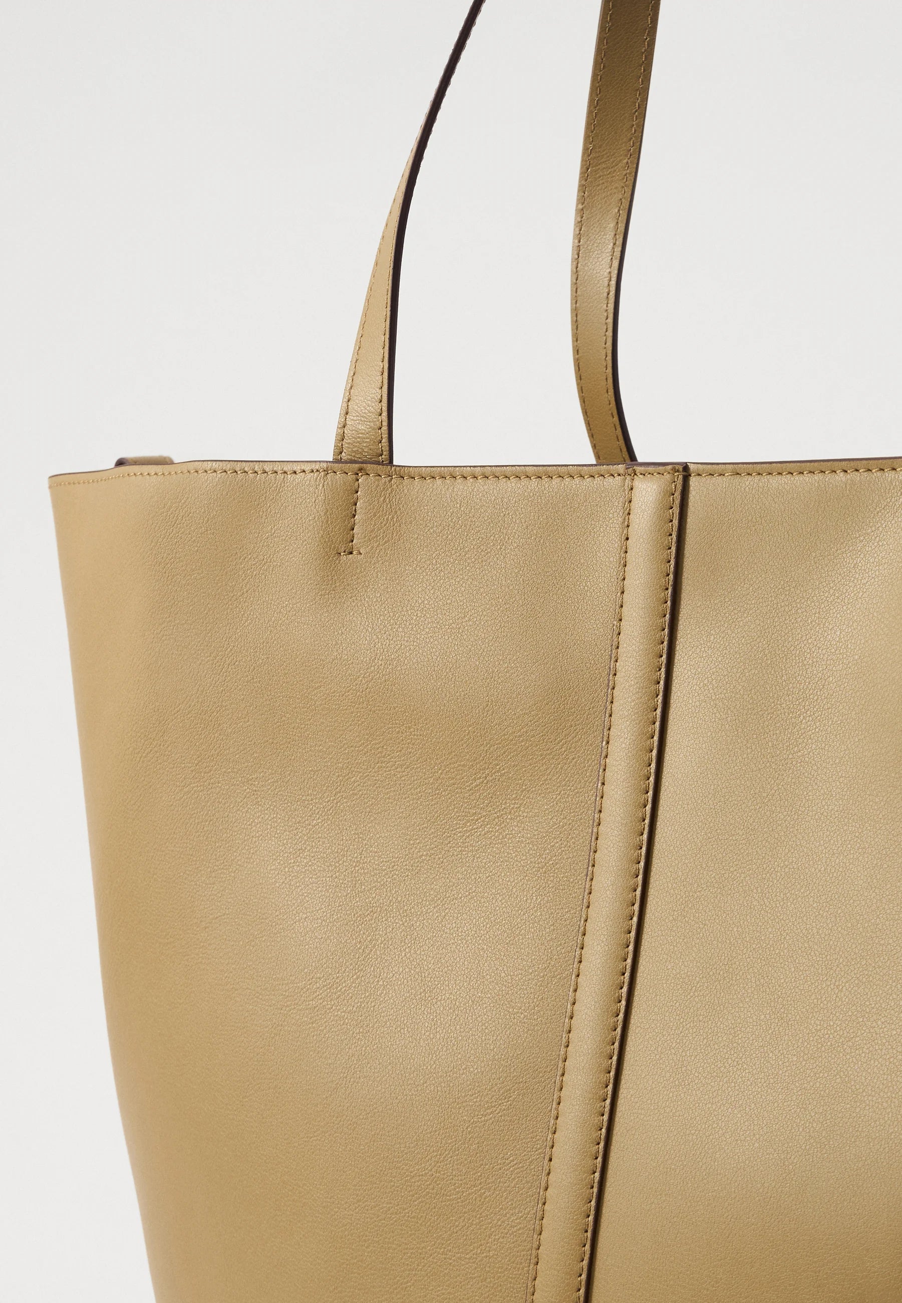 Grand cabas Daily en cuir - Olive
