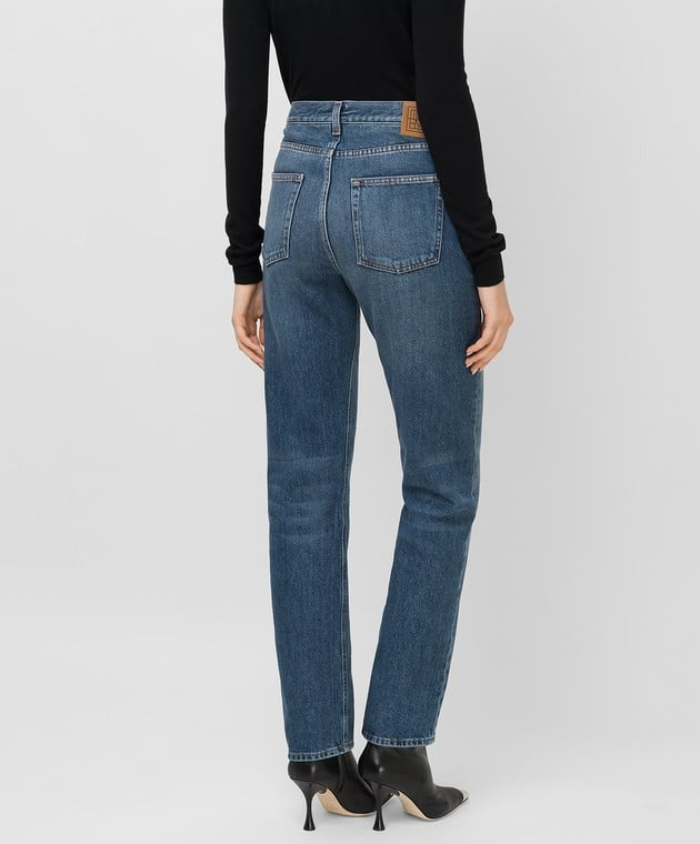 Pantalon ample en denim - Washed Blue
