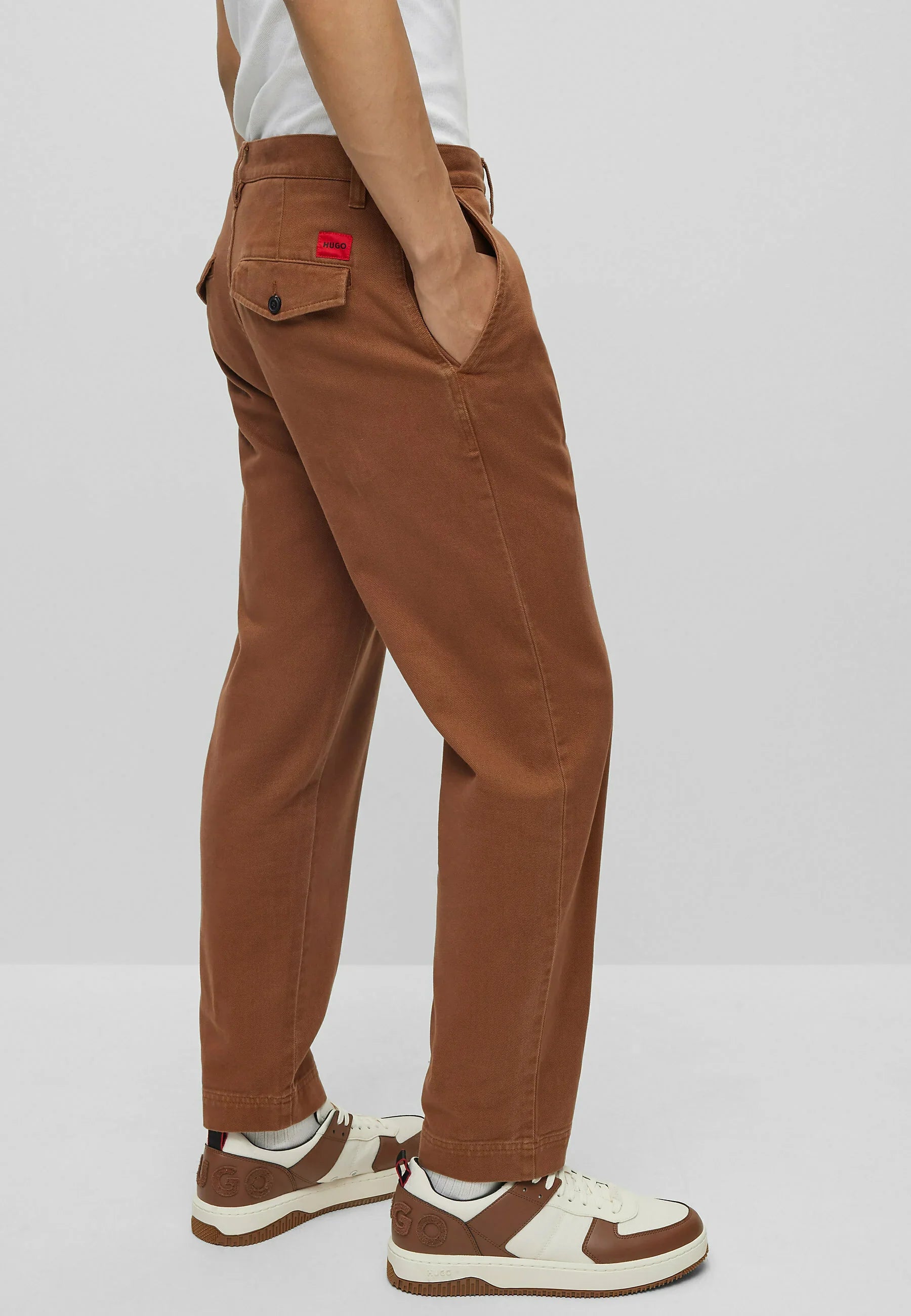 RUST & COPPER // CASUAL TROUSERS ZEEBO233D
