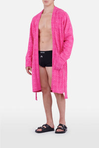 PRIX MARQUE : 190€_Fuschia Jacquard Manteau - Fuschia Jacquard
