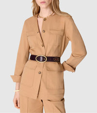 Veste saharienne Engela - Camel