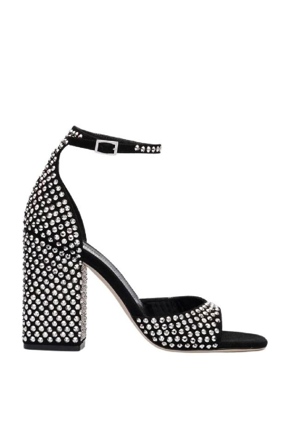 Sandales à talons Holly 100 en cuir - Black Rock Diamond