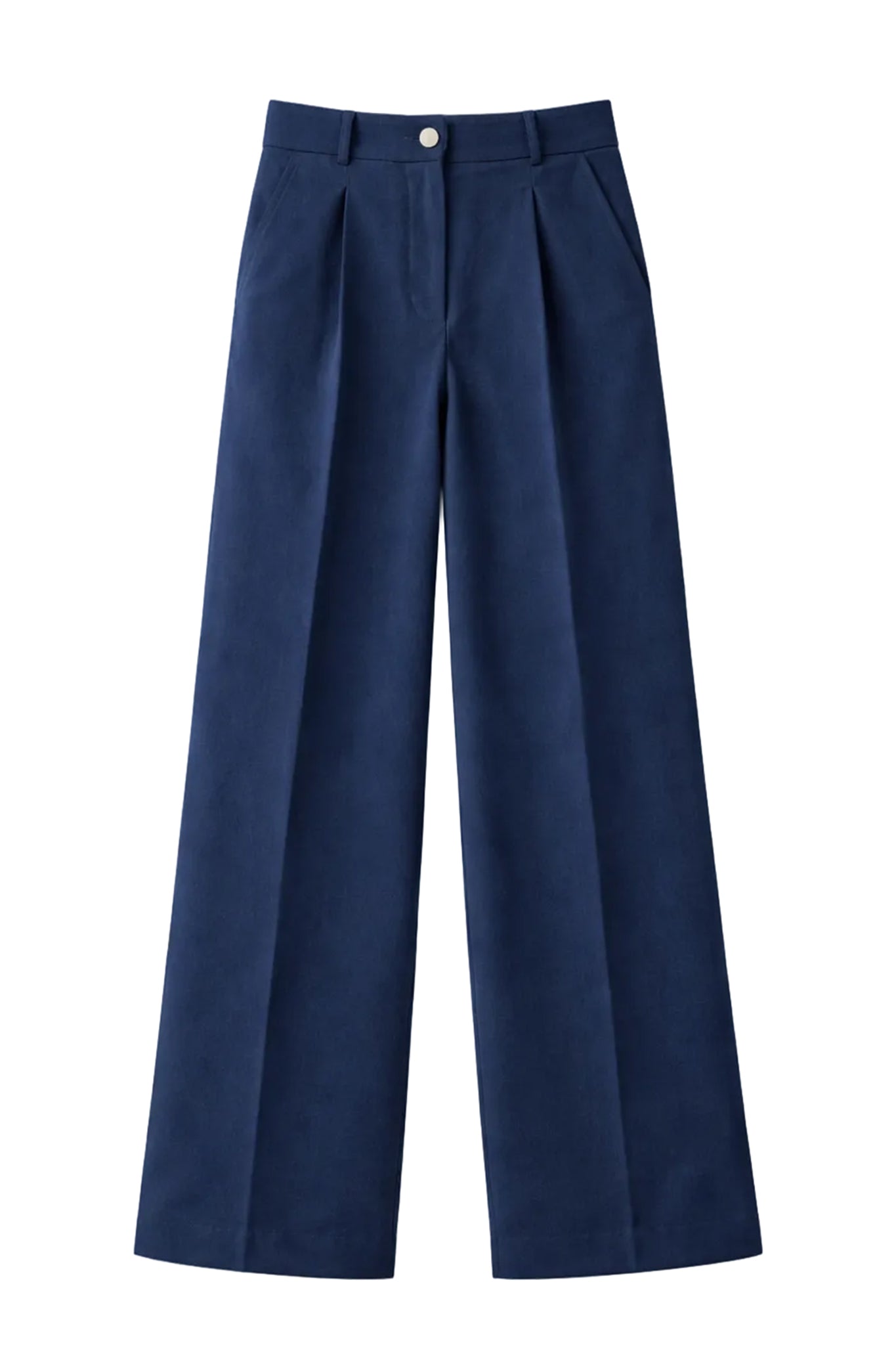 Le Tiago high waisted trousers - Navy blue