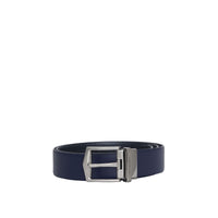 1 qty Ceinture réversible en cuir London - Dark Navy & Black