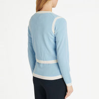 GLACIER / BLANC CASSE CARDIGAN
