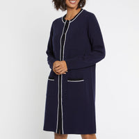 MARINE / NOIR GILET
