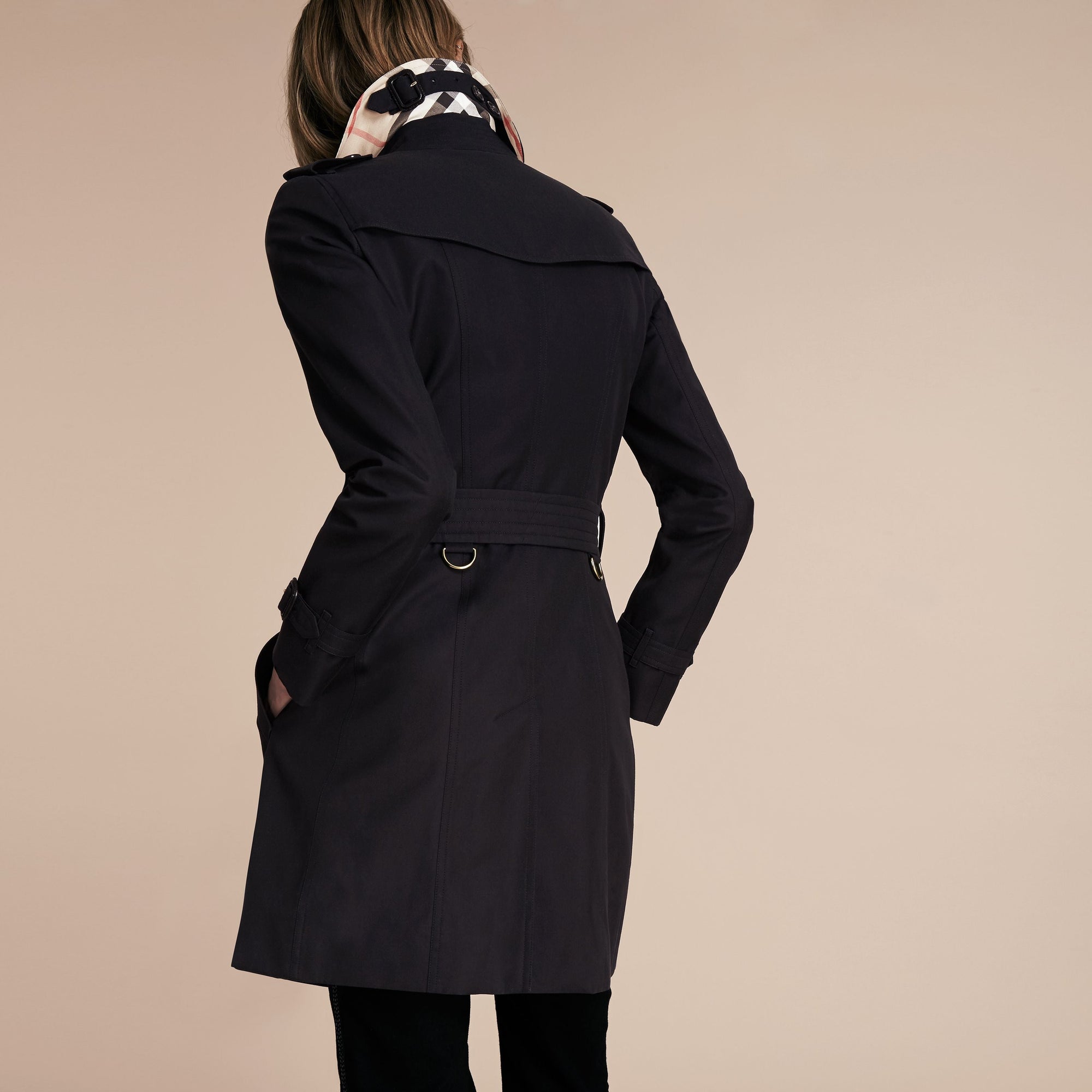 1 qty Trench-coat Heritage mi-long The Chelsea - Navy