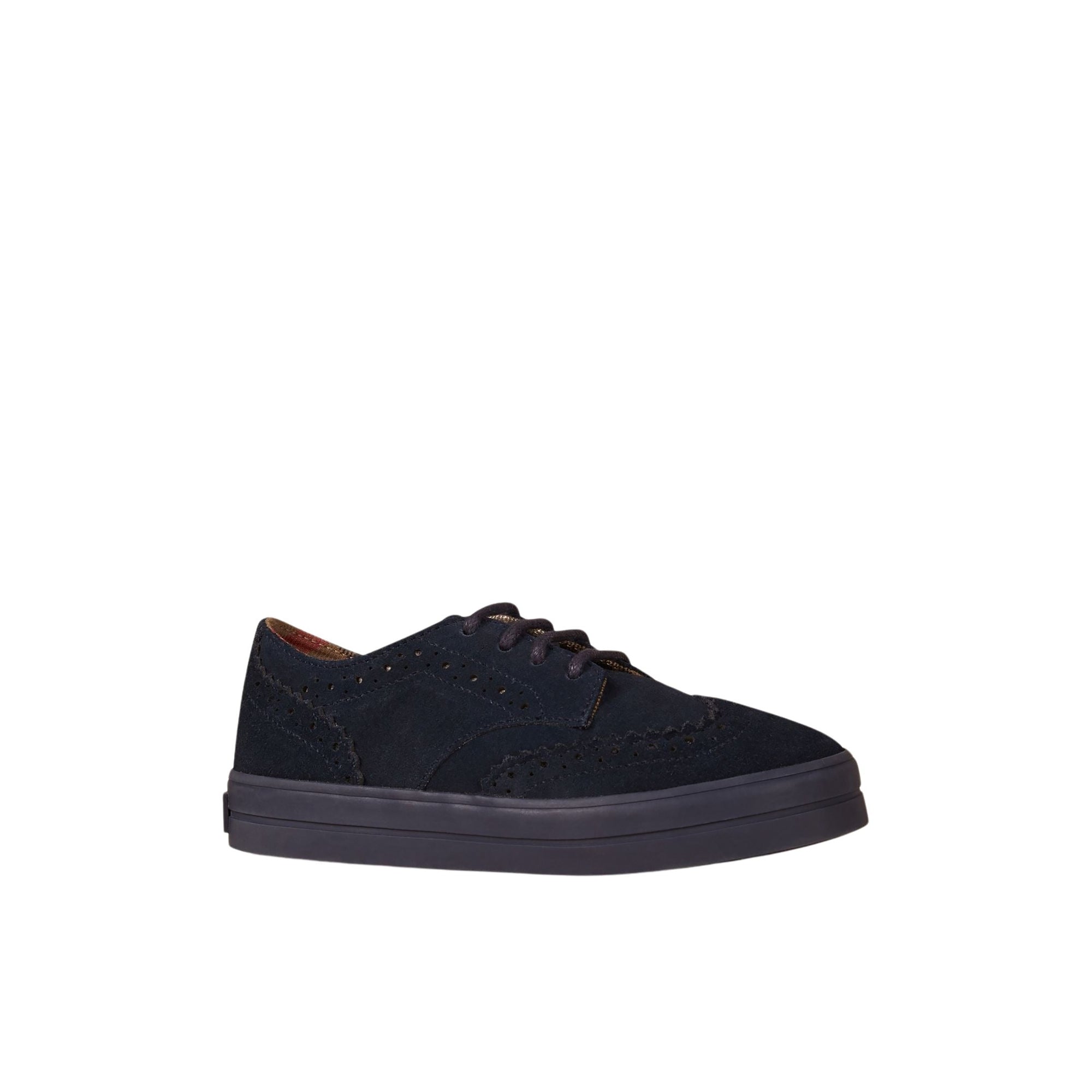 ZZNOSTOCK Sneakers en cuir velours - Navy