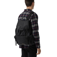 1 qty Grand sac The Rucksack en nylon technique et cuir - Black