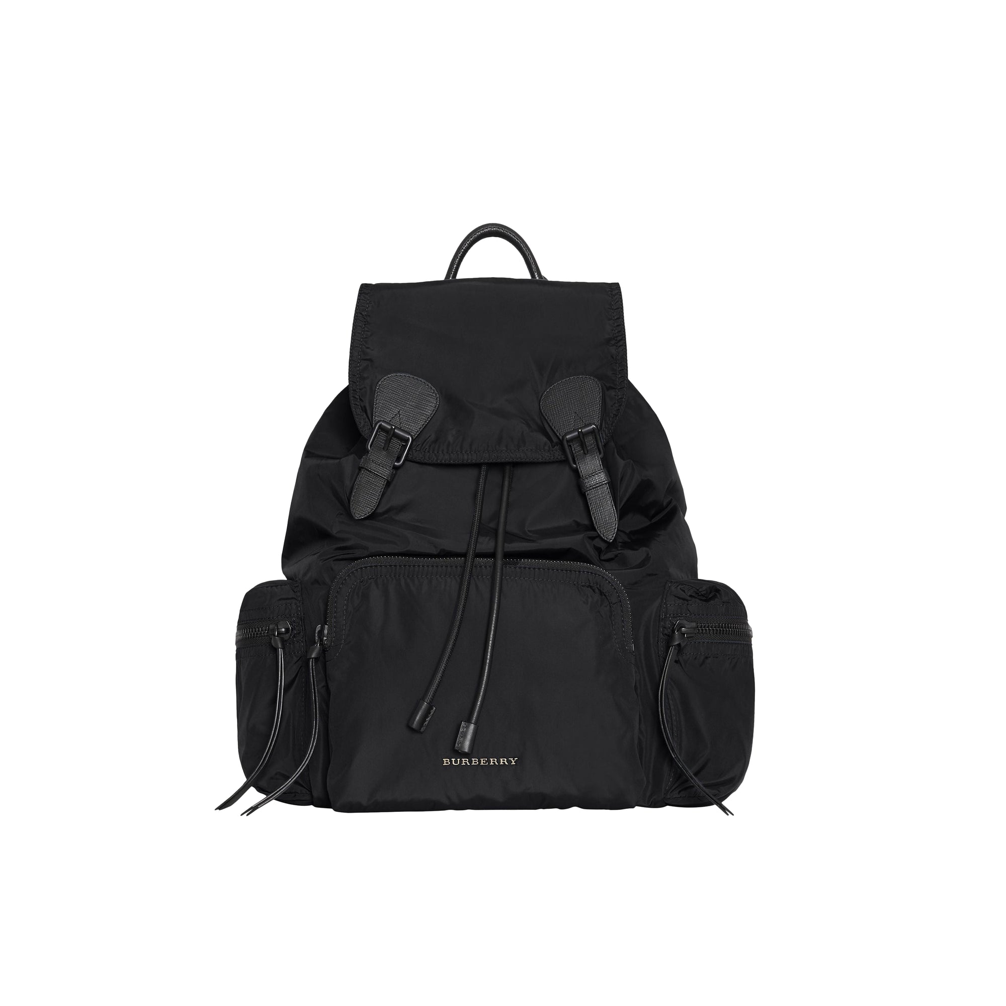 1 qty Grand sac The Rucksack en nylon technique et cuir - Black